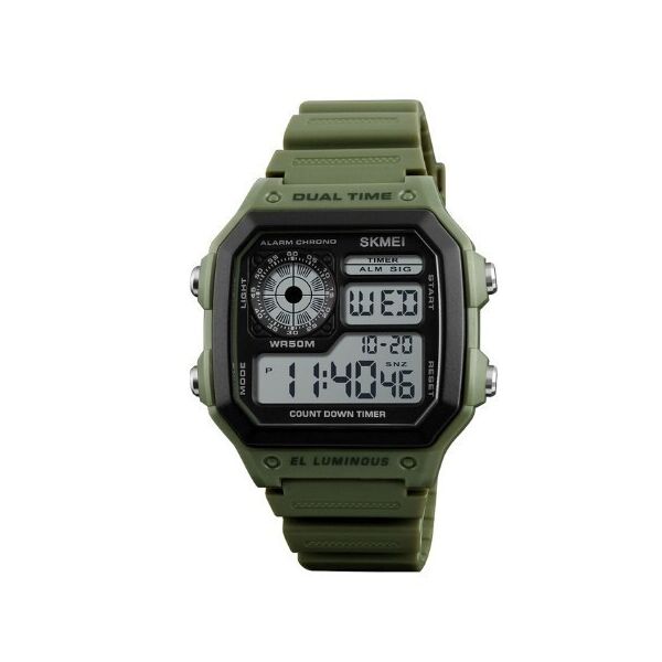 

Мужские часы Skmei 1299 Army green