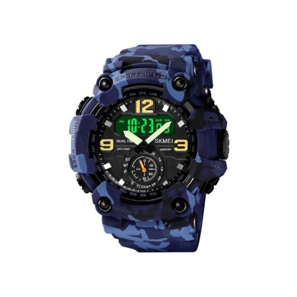 

Мужские часы Skmei 1637 Blue camo