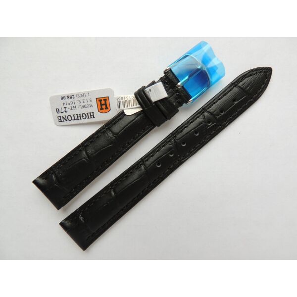 

Ремешок для часов Hightone 16 mm HT-270 черный