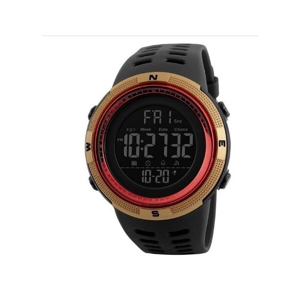 

Мужские часы Skmei 1251Gold Red
