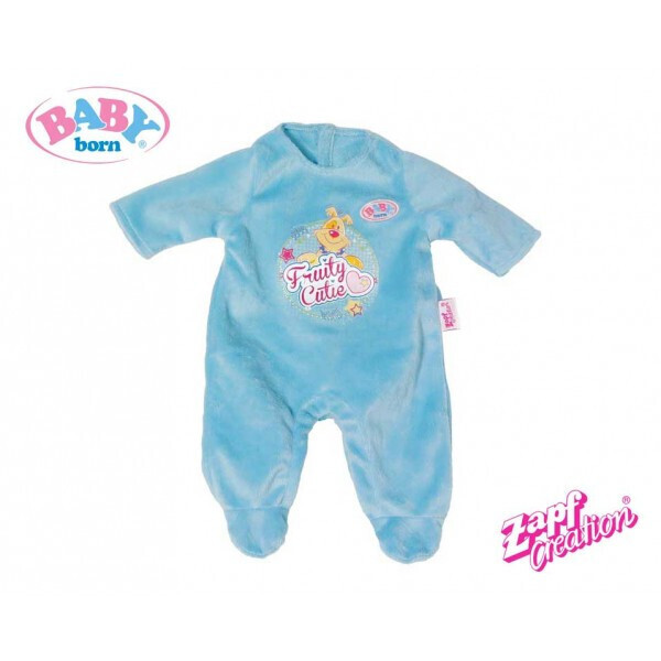 

Комбинезон для куклы Baby Born «Голубой велюровый бодик» Zapf Creation BR27769