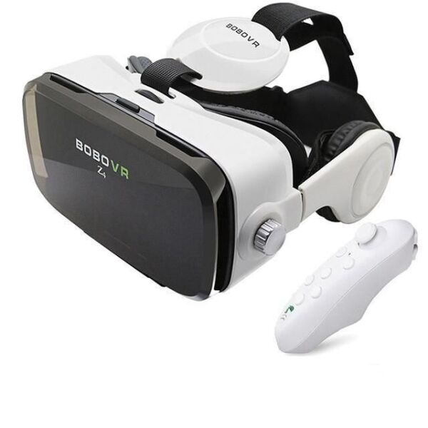 bobo Виртуальные видео-очки Bobo VR Z4 с пультом джойстиком, 3D Шлем виртуальной реальности для смартфона, телефона