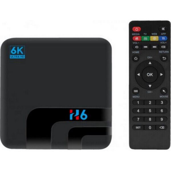 

Смарт-ТВ Allwinner H6 6K 4/32GB Black