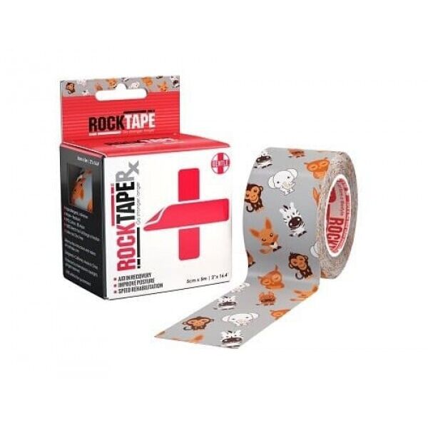 Кинезио тейп RockTape RX (5см х 5м) Животные