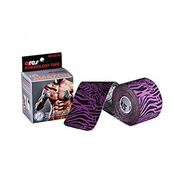 

Кинезио тейп Ares Amazon 5см х 5м Зебра