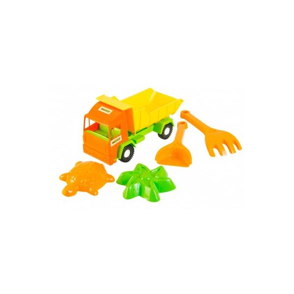 

Грузовик «Mini truck» с набором для песка, 5 элементов(39157)
