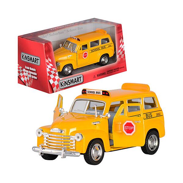 

Машина «Kinsmart» «Chevrolet Suburban School Bus»(KT5005W)