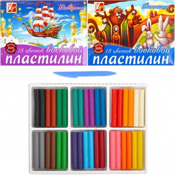

Пластилин «Фантазия», 24 цвета, 360гр(25C1525-08)