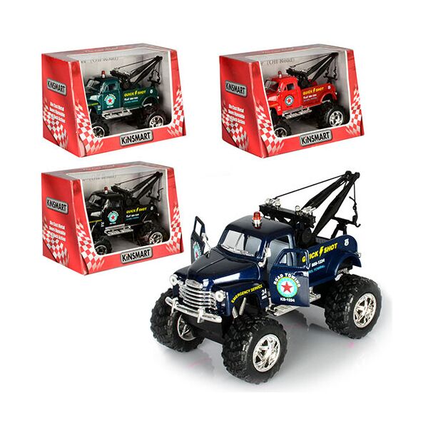 

Машина «Kinsmart» «Chevrolet 3100 WRECKER BIG WHEEL», 1:38(KT5333W)