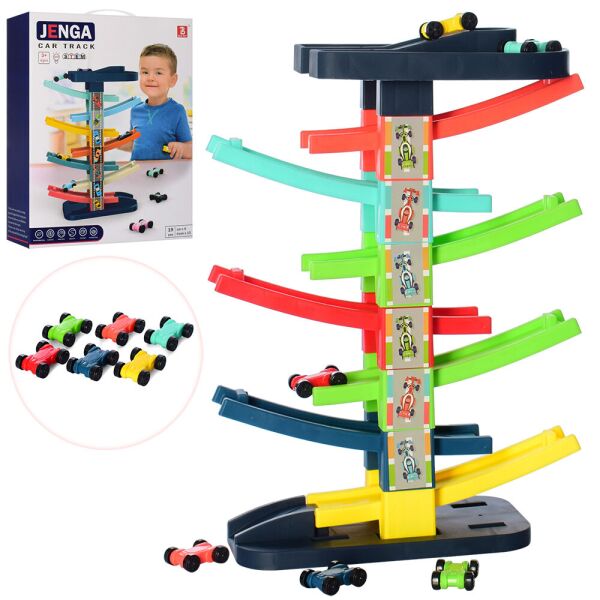 

Игровой набор, трек с машинками 6шт(6601)