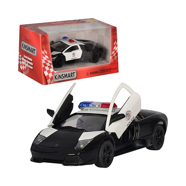 

Машина полицейская «Kinsmart» «Lamborghini Murcielago LP640»(KT5317WP)