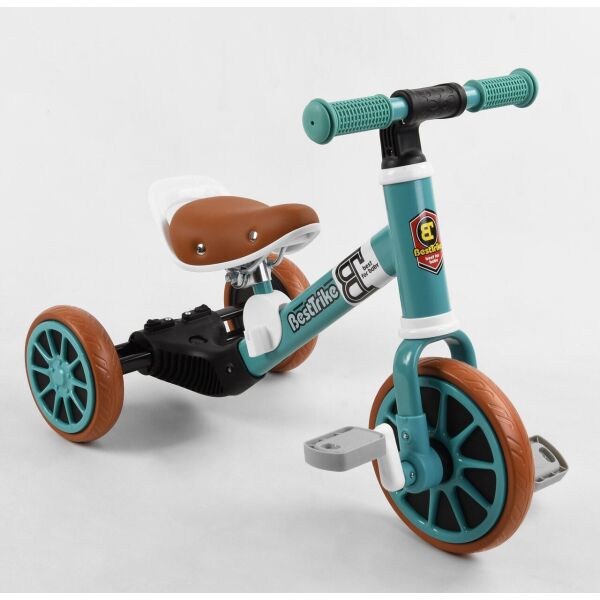 

Велосипед 3-х колёсный 73543 Best Trike бирюзовый 05415