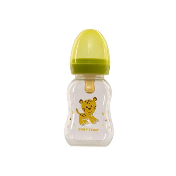 

Пляшка з латексної соскою, 125 мл, 0 +, 1300 зелений BABY TEAM (2000903794318)
