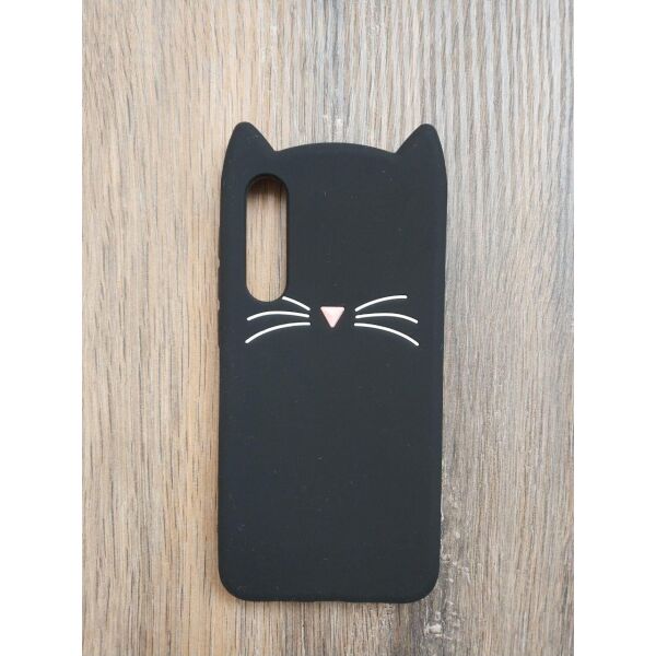

Объемный 3d силиконовый чехол Candy для Xiaomi Mi 9 SE Усатый кот черный