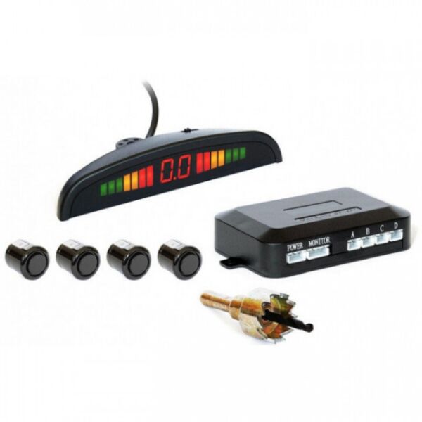 

Парктроник автомобильный на 4 датчика + LCD монитор Black