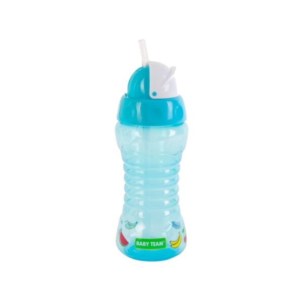 

Поїльник для подорожей з трубочкою, 300 мл, 5005 блакитний BABY TEAM (2000902823613)