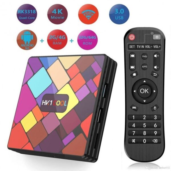 

Смарт приставка Smart TV WIFI HK1 Cool 2GB/16GB Andorid TV BOX