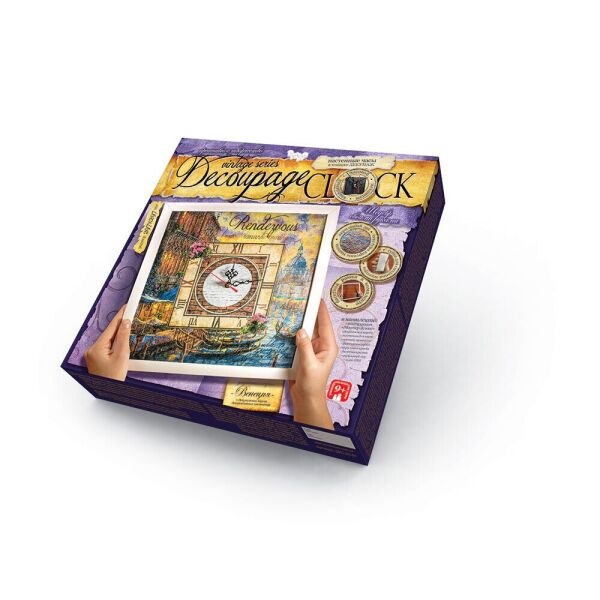 

Комплект креативного творчества Decoupage Clock 5740 (2400542221013)