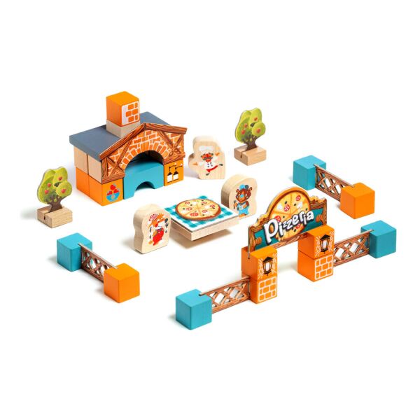 

Детский конструктор Пиццерия Cubika 14835 (2000903014782)