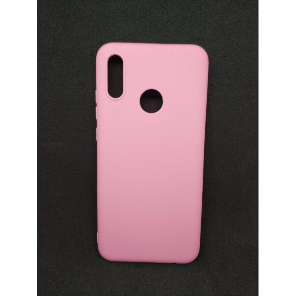 

Силиконовый чехол бампер Candy для Huawei P Smart 2019 Candy case Розовый