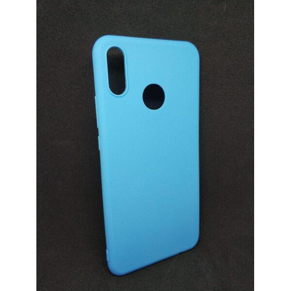 

Силиконовый чехол бампер Candy для Huawei P Smart Plus Candy case Голубой