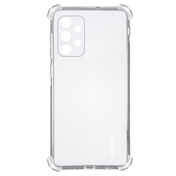 

TPU чехол GETMAN Ease logo усиленные углы для Samsung Galaxy A72 4G / A72 5G Бесцветный (прозрачный) (168769)