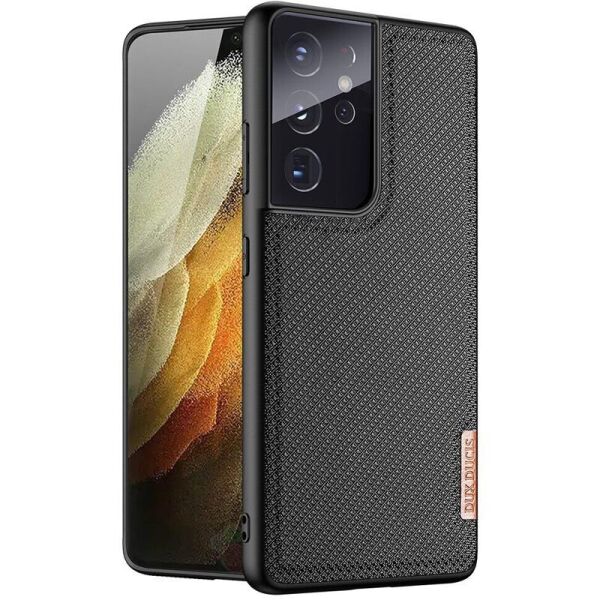 

Чехол TPU+Textile Dux Ducis Fino для Samsung Galaxy S21 Ultra Черный (167166)