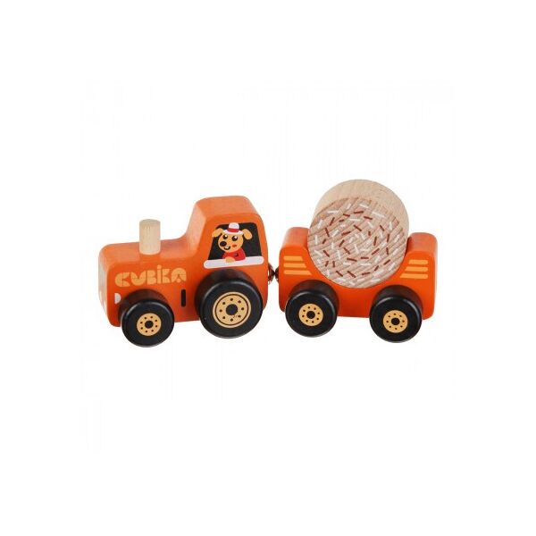 

Деревянная игрушка Cubika Трактор 15351 (2000903532521)