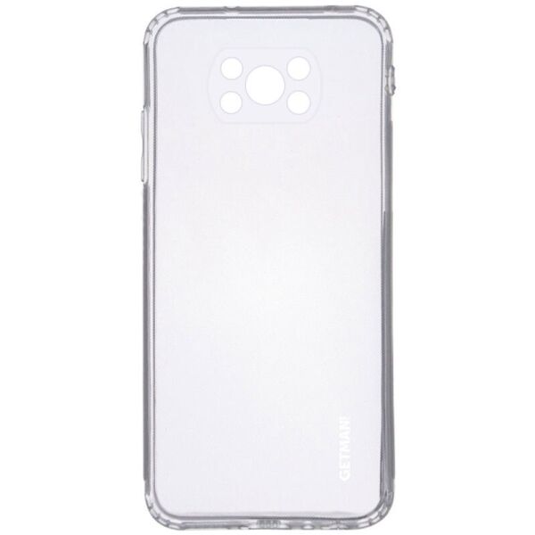 

TPU чехол GETMAN Clear 1,0 mm для Xiaomi Poco X3 Pro Бесцветный (прозрачный) (151807)