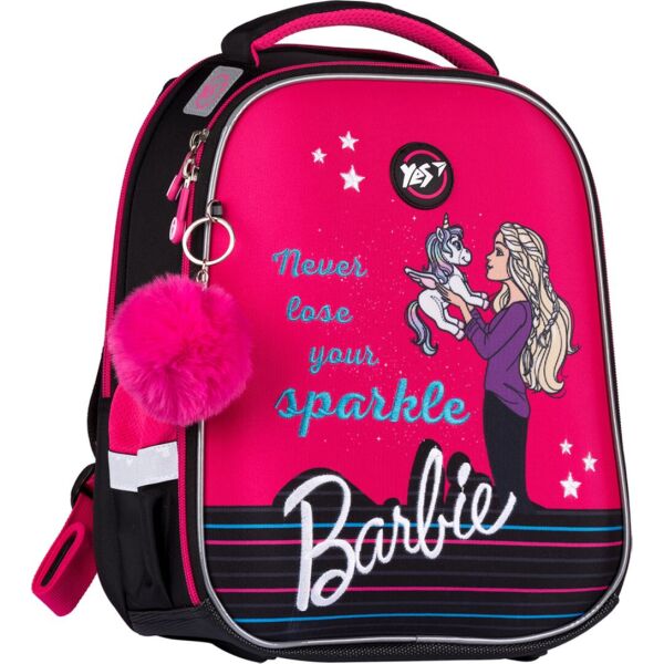 

Рюкзак YES H-100 "Barbie" черный/малиновый (558785)