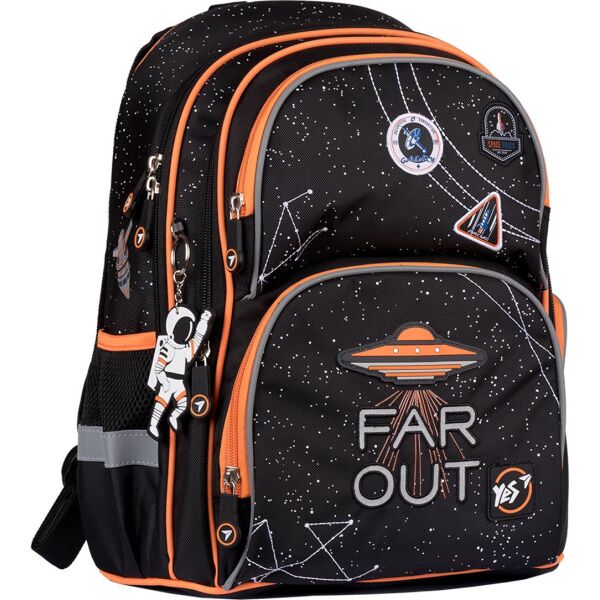 

Рюкзак YES S-30 JUNO "Explore the universe" черный (556379)