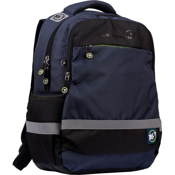 

Рюкзак YES S-52 Ergo "Yes style" черный/синий (557964)