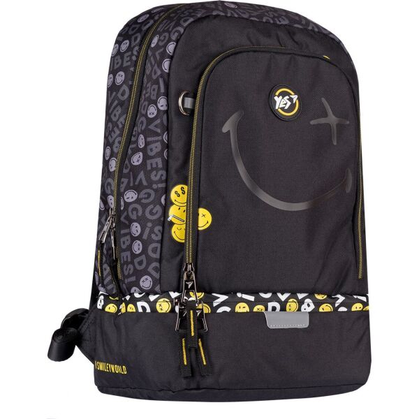 

Рюкзак YES S-79 "Smiley World.Black&Yellow" черный (552274)