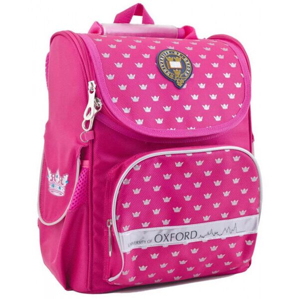 

Рюкзак шкільний каркасний YES H-11 Oxford rose, 34*26*14 (553259)