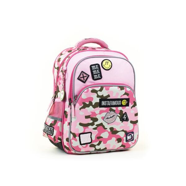 

Рюкзак шкільний YES S-40 Smiley World military girl (558260)