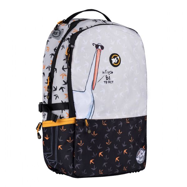 

Рюкзак YES T-124 ГУСЬ білий/чорний (558798)