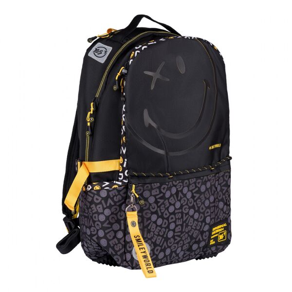

Рюкзак YES T-124 Smiley World.Black Yellow, чорний (557870)