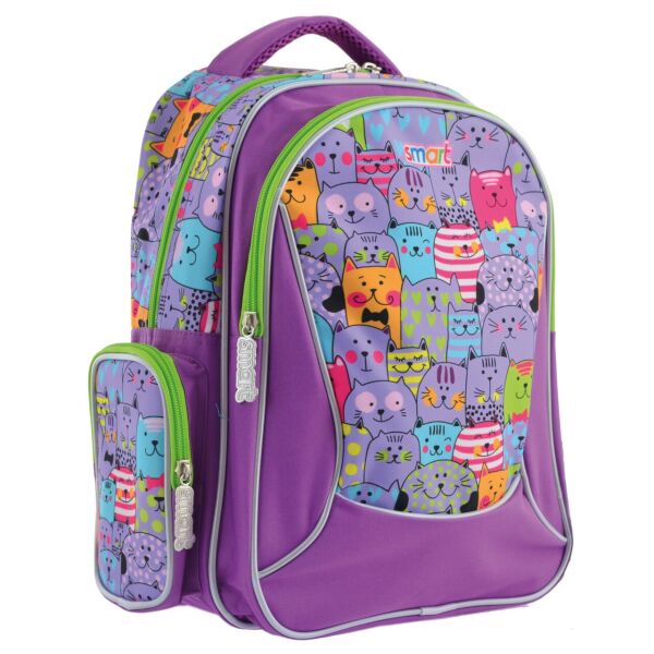 

Рюкзак шкільний Smart ZZ-02 Kotomania (556811)