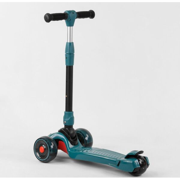 

Складной трехколесный детский самокат с наклонным поворотом руля Best Scooter Maxi CR-84305(БФ/1-2), Бирюзовый