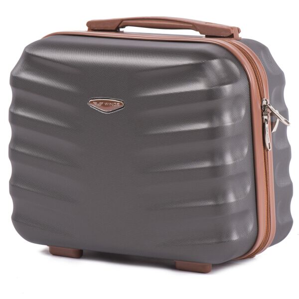 

Кейс-пилот пластиковый Wings 402 ручная кладь 30x35x18 см 15 л Серый (Grey)