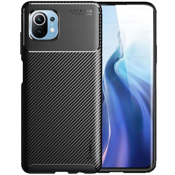 

TPU чехол iPaky Kaisy Series для Xiaomi Mi 11 Lite (Черный) (1175026)