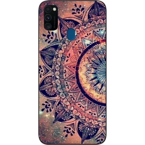 

Оригинальный силиконовый чехол SMTT для Samsung M21 Galaxy M215F с картинкой Мандала