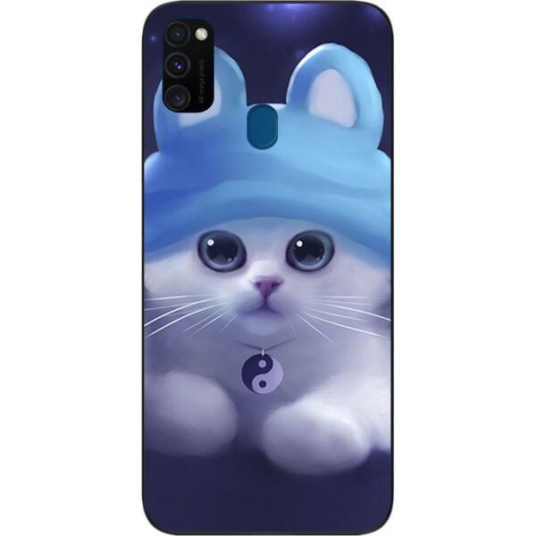 

Оригинальный бампер SMTT для Samsung M21 Galaxy M215F с картинкой Котик