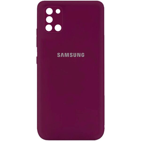 

Чехол Silicone Cover My Color Full Camera (A) для Samsung Galaxy A31 (Бордовый / Marsala) (1173216)