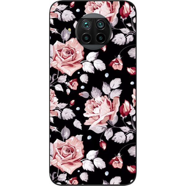 

Силиконовый бампер SMTT для Xiaomi Mi 10T Lite с изображением Цветы