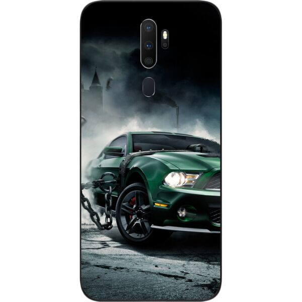 

Бампер силиконовый SMTT для OPPO A5 2020 с рисунком Мустанг