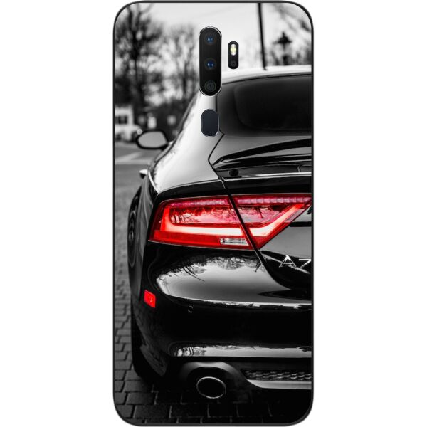 

Бампер силиконовый SMTT для OPPO A5 2020 с рисунком Машина