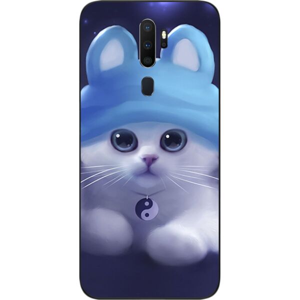 

Оригинальный бампер SMTT для OPPO A5 2020 с картинкой Котик