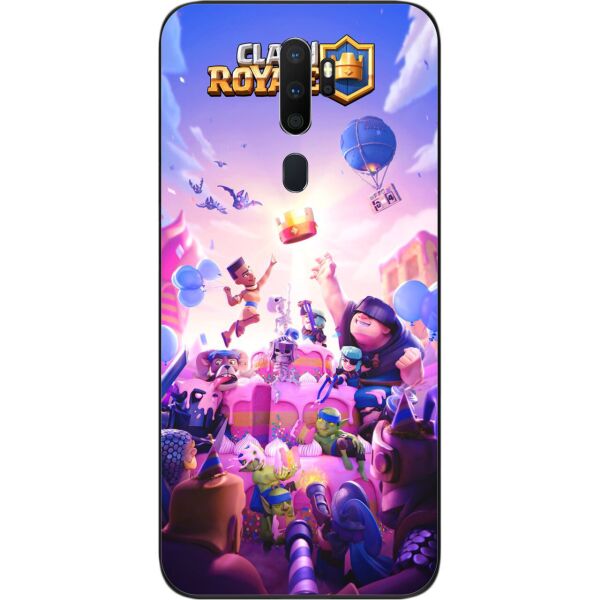 

Силиконовый чехол SMTT для OPPO A5 2020 с картинкой Игры Клеш Рояль