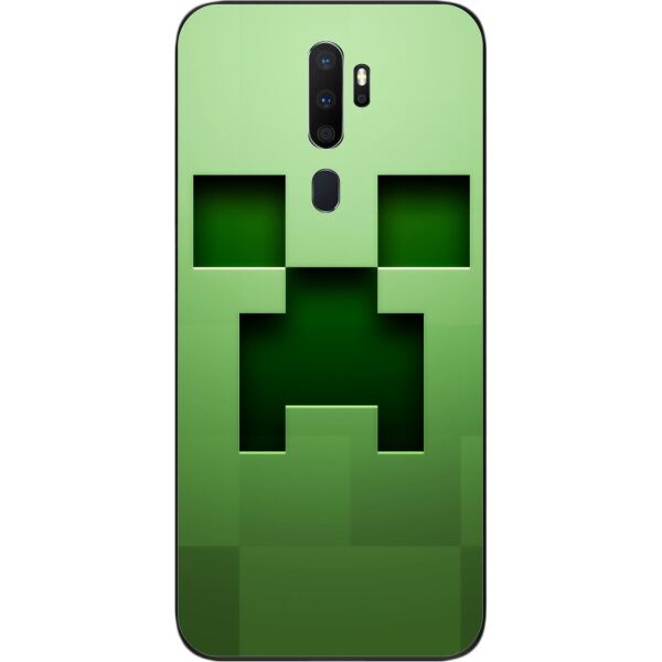 

Силиконовый чехол SMTT для OPPO A5 2020 с картинкой Игры Майнкрафт скин